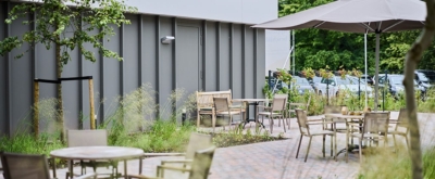 Besloten terras