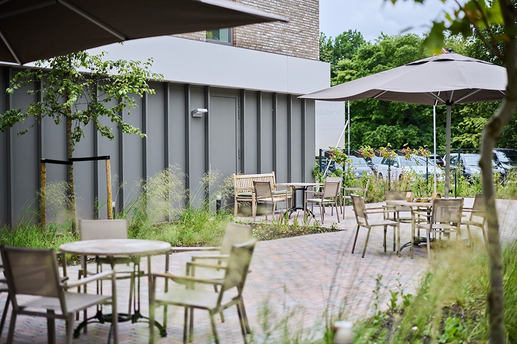 Besloten terras