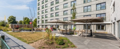 Gemeenschappelijke tuin bij De Orangerie