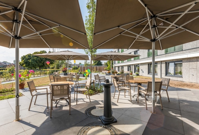 Gemeenschappelijk terras