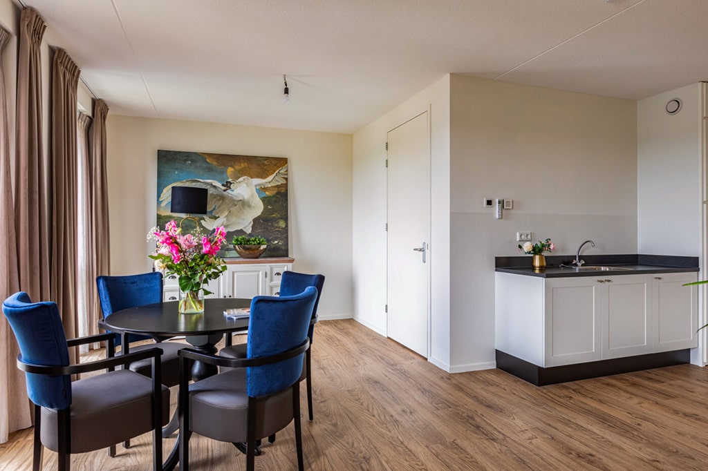 Voorbeeld appartement ouderenzorg in Lelystad