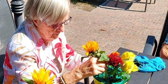 Creatieve activiteiten bij Korian Nederland.