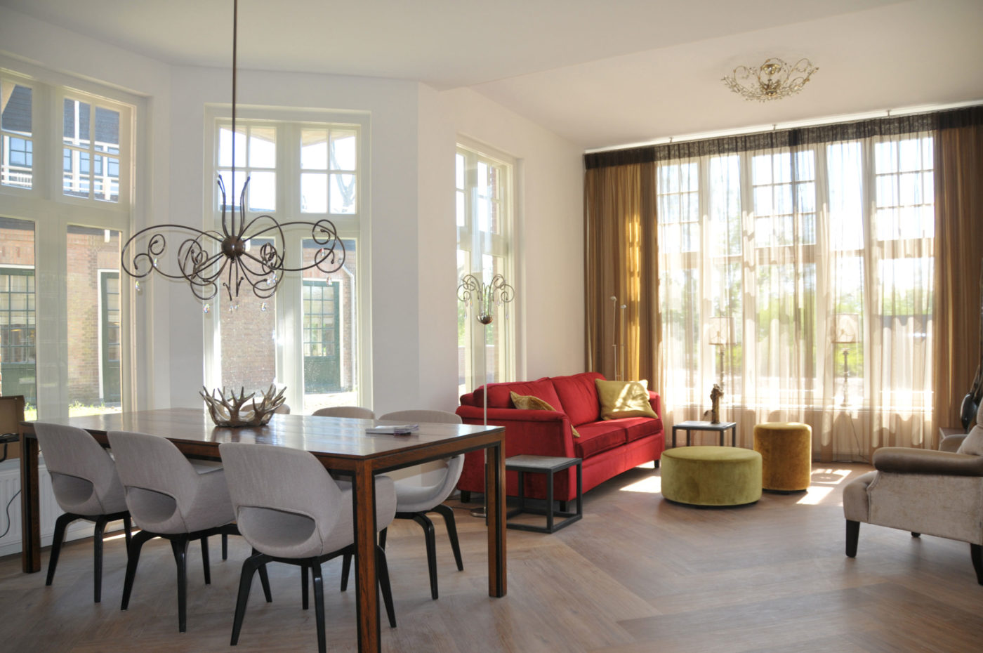 Voorbeeld appartement bij Kening State