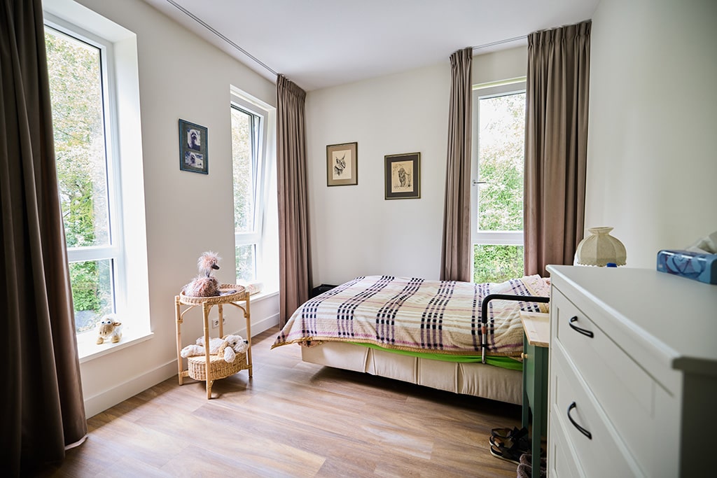Voorbeeld appartement bij woonzorgcentrum in Almere