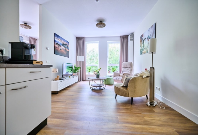 Woonzorgcentrum in Almere voorbeeld appartement