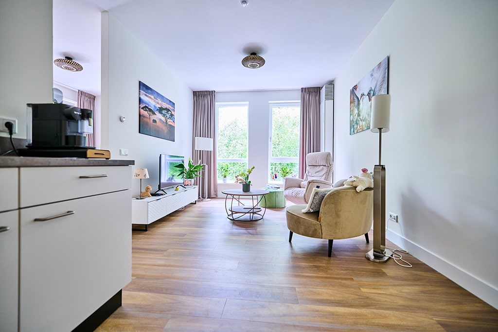 Woonzorgcentrum in Almere voorbeeld appartement