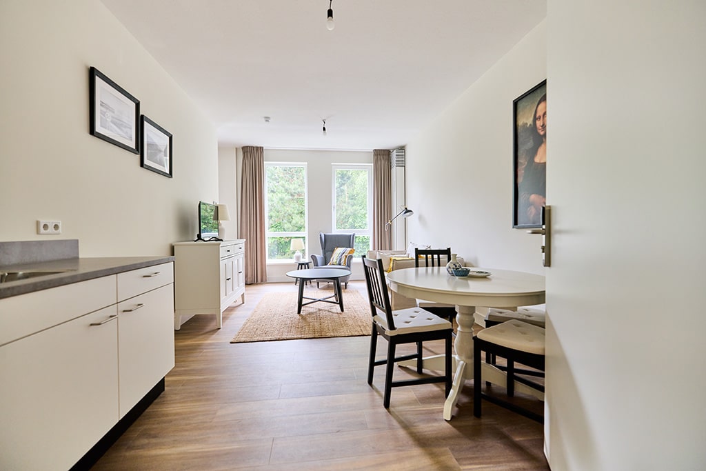 Voorbeeld appartement in verzorgingshuis in Almere
