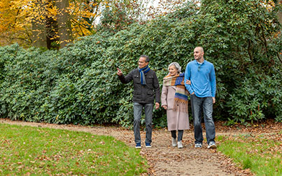 Wandelen en bewegen bij Korian Nederland.