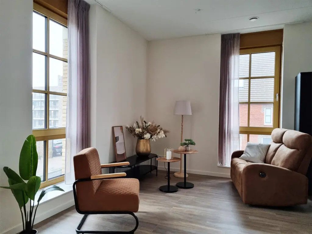 Voorbeeld appartement bij zorgvilla Tudor Rose