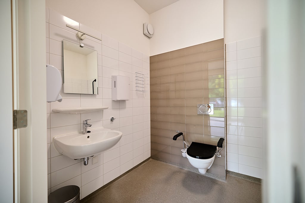Voorbeeld badkamer bij De Laternagaarde