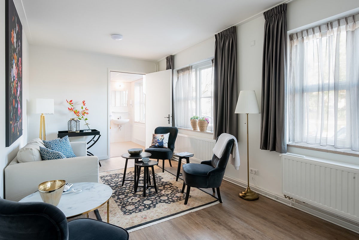 Voorbeeld appartement zorgvilla in Schiedam