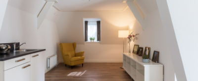 Voorbeeld appartement bij Zorgvilla de Maere