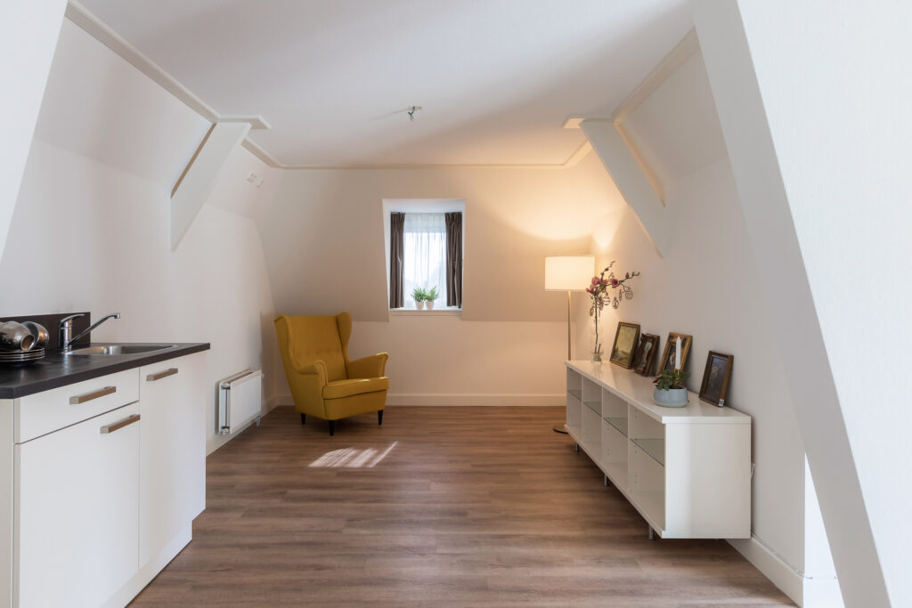 Voorbeeld appartement bij Zorgvilla de Maere