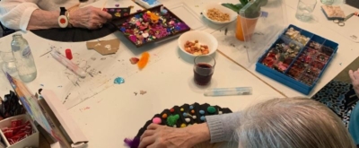 Creatieve activiteit bij De Horst, onderdeel van Korian Nederland.