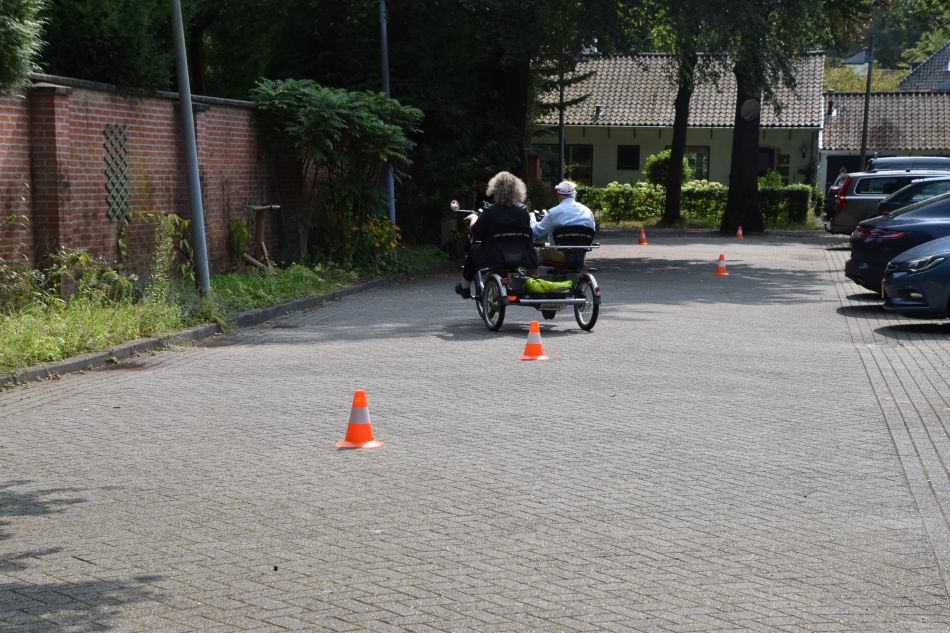 Duofiets bij De Horst, onderdeel van Korian Nederland.