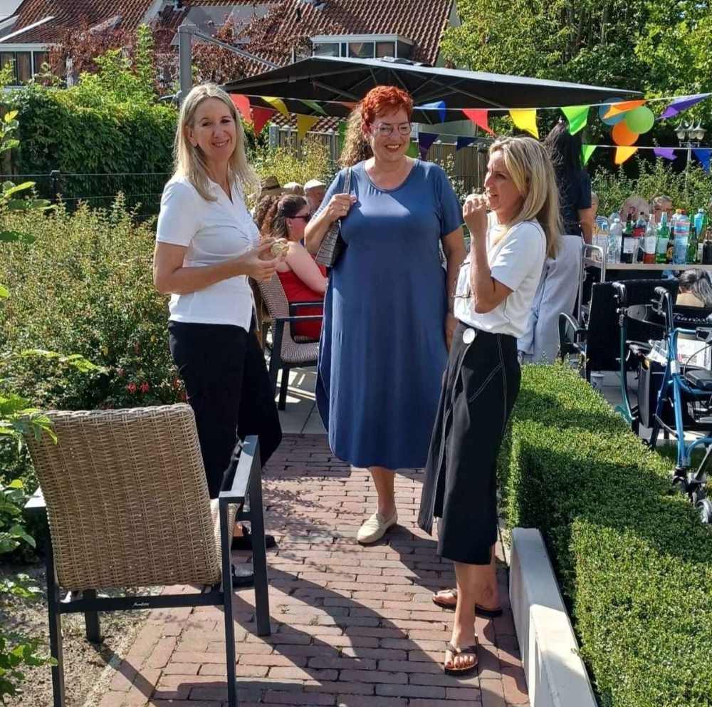 Feest bij Villa Stella
