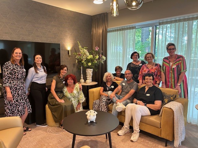 Teamfoto van zorgvilla Villa Nassau in Breda