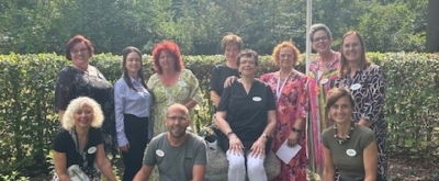 Teamfoto van zorgvilla Villa Nassau in Breda