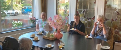 Koffiemoment bij Residence Chateau in Den Haag