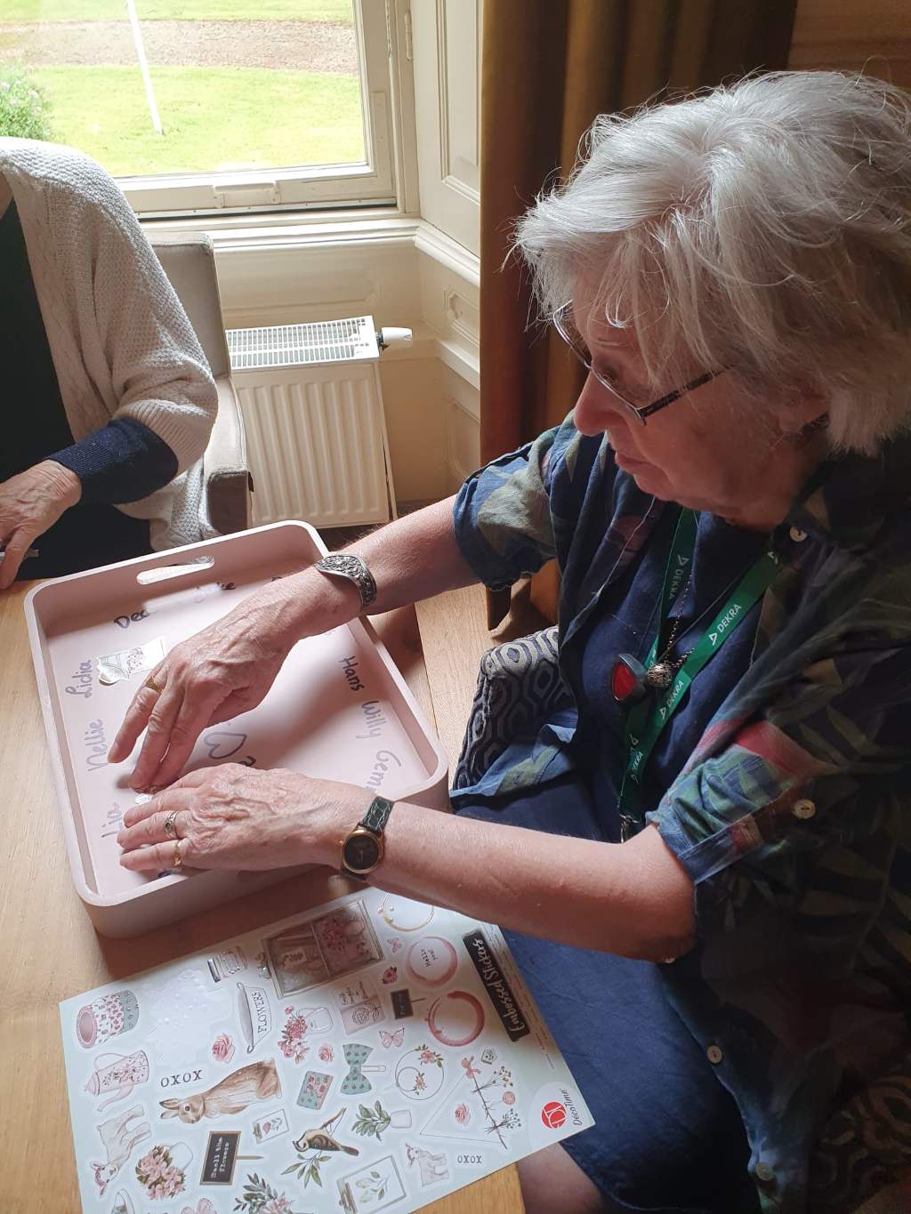 Creatieve activiteit bij Villa Oosterveld