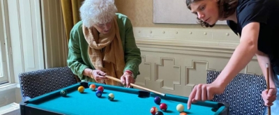 Mini pool spelen bij Villa Oosterveld