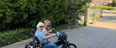Plezier op de duofiets bij Villa St. Jozef