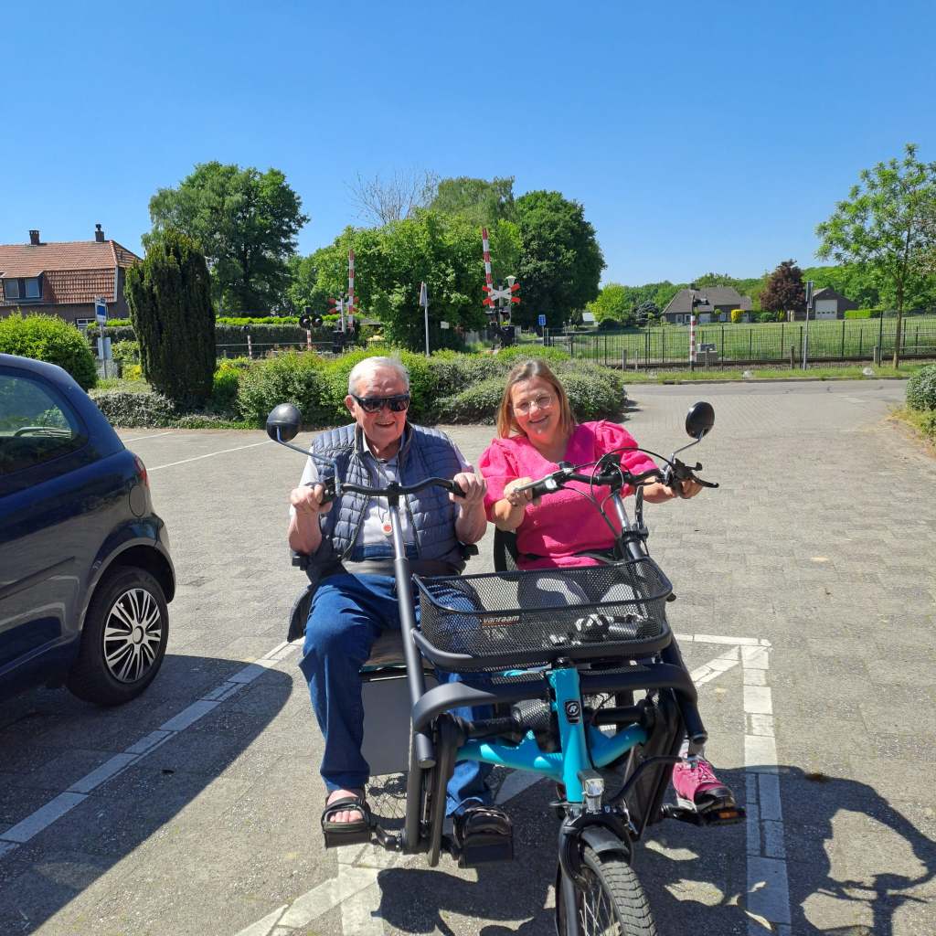 Plezier op de duofiets bij Villa St. Jozef