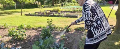 Tuin van Villa St. Jozef in Smakt