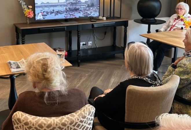 Bewoners van Villa Amstelstede genieten van Sail 2025
