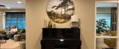 Piano bij zorgvilla Villa Nassau in Breda