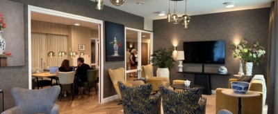 Woonkamer van Villa Nassau