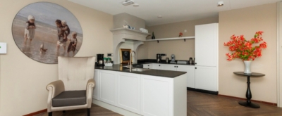 Keuken van woonzorgcentrum in Huis ter Heide