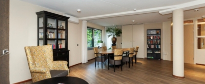 Woonkamer van woonzorgcentrum in Huis ter Heide
