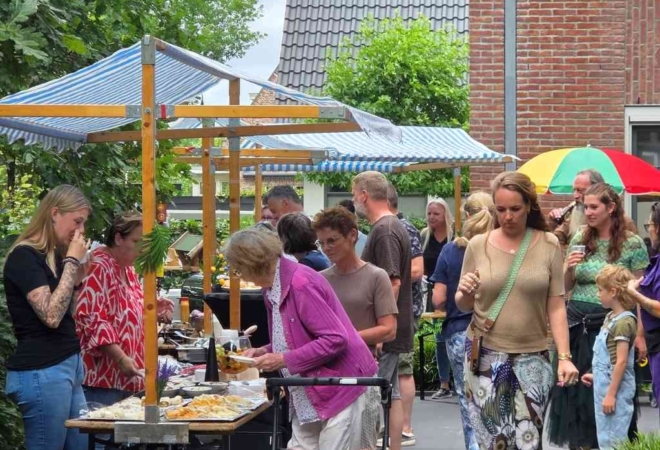 Feest bij Villa den Haen in Woudenberg