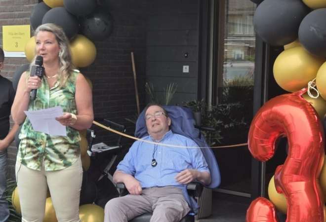 Feest bij Villa den Haen in Woudenberg