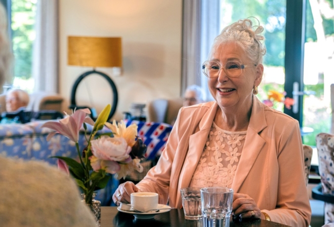 Thea, bewoner van De Boldershof in Amersfoort